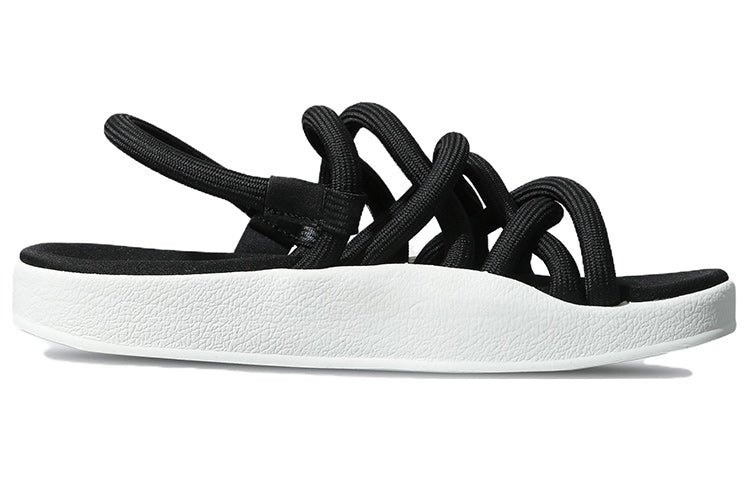 (WMNS) adidas Originals Adilette Noda Shoes 'Black White' FZ6438 - Image 2
