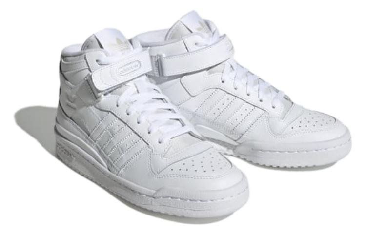 (WMNS) adidas originals FORUM Mid 'Triple White' FZ6473 - Image 3