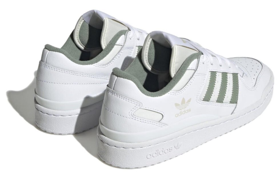 adidas originals FORUM 'White Silver Green' FZ6532 - Image 3
