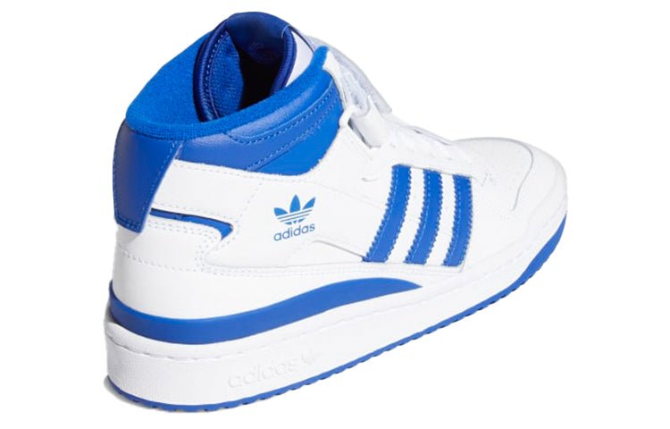 (WMNS) adidas Forum Mid 'White Royal Blue' G57985 - Image 4