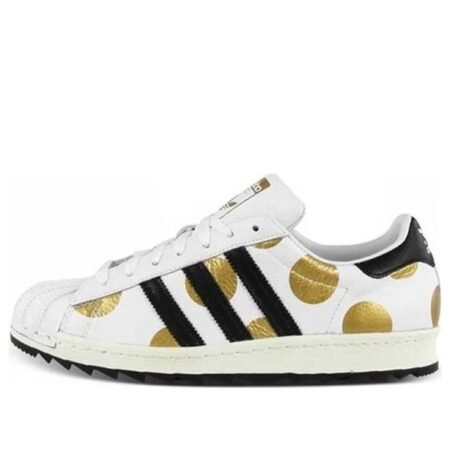 adidas Jeremy Scott x Superstar 80s Ripple 'Metallic Gold Polka Dots' G61527