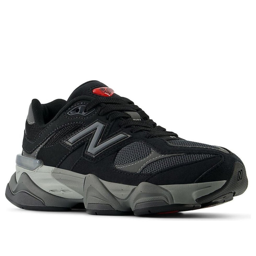(GS) New Balance 9060 'Black Grey' GC9060BK - Image 2