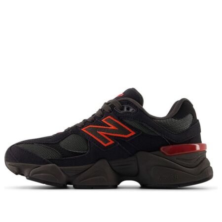 (GS) New Balance 9060 'Black Red' GC9060JR