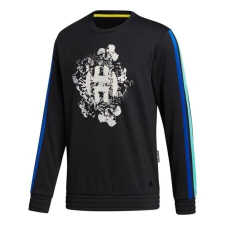 adidas Harden Fleece Crew Sweatshirt Black GP8112