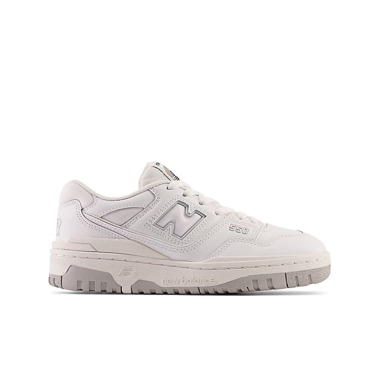 (GS) New Balance 550 'White Grey' GSB550PB - Image 4