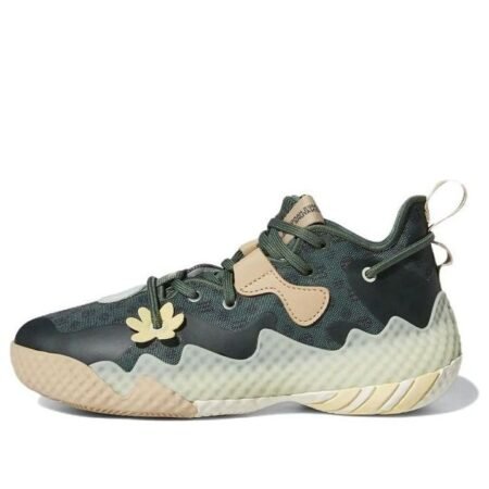 (GS) adidas Harden Volume 6 'Green Oxide Monogram' GV7058