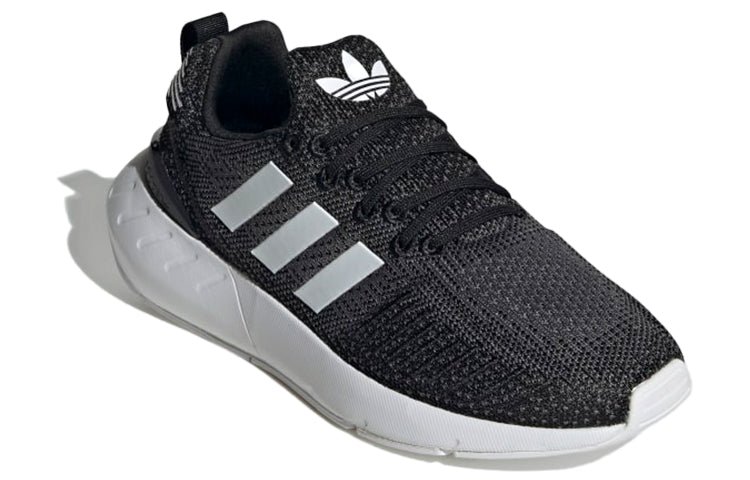 (WMNS) adidas Swift Run 22 'Black White' GV7971 - Image 3