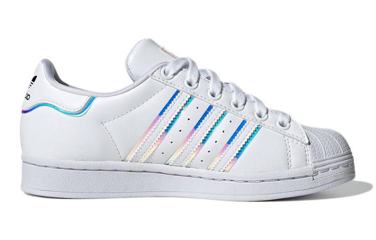 (GS) adidas Superstar Shoes 'Iridescent' GV8899 - Image 2