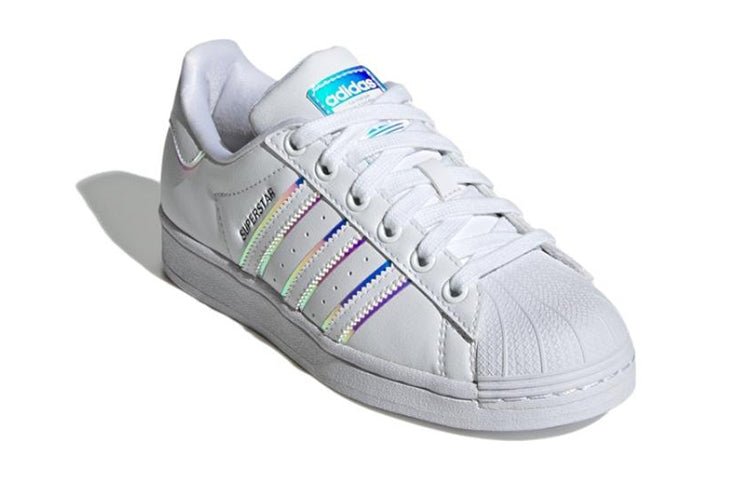 (GS) adidas Superstar Shoes 'Iridescent' GV8899 - Image 3