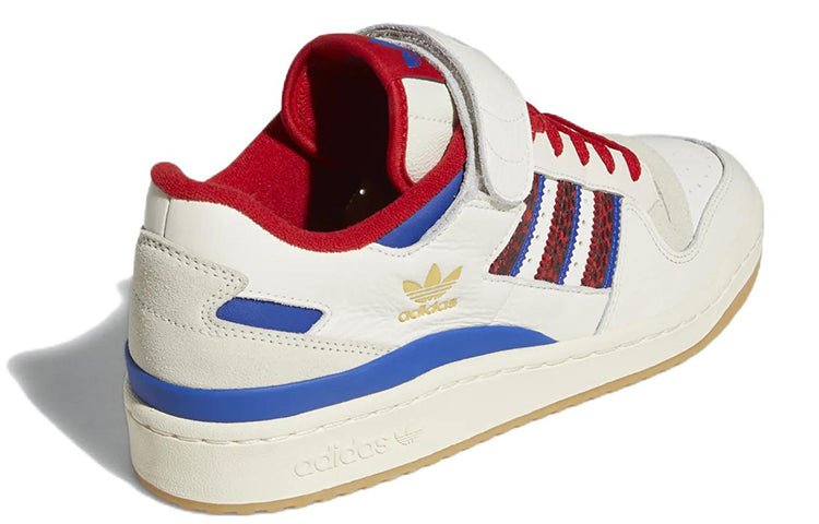 adidas Forum 84 Low 'Off White Scarlet Snakeskin' GV9606 - Image 4