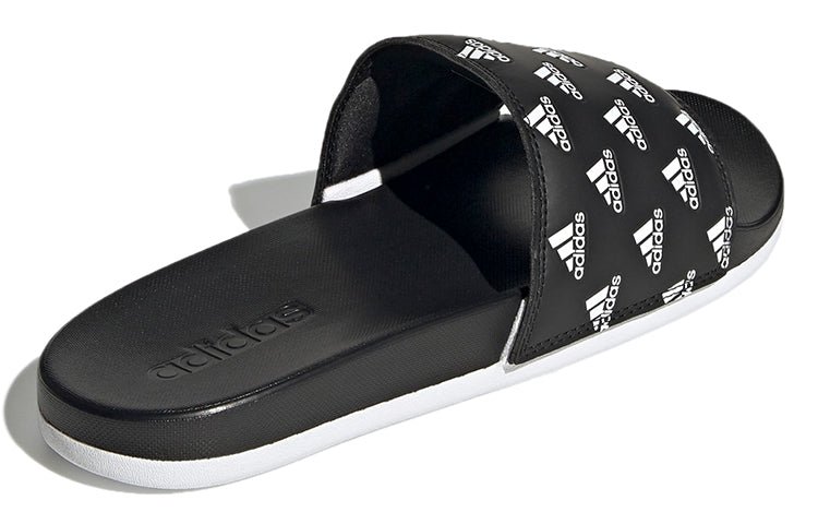adidas Adilette Comfort Slide 'Repeat Logo - Black' GV9735 - Image 5