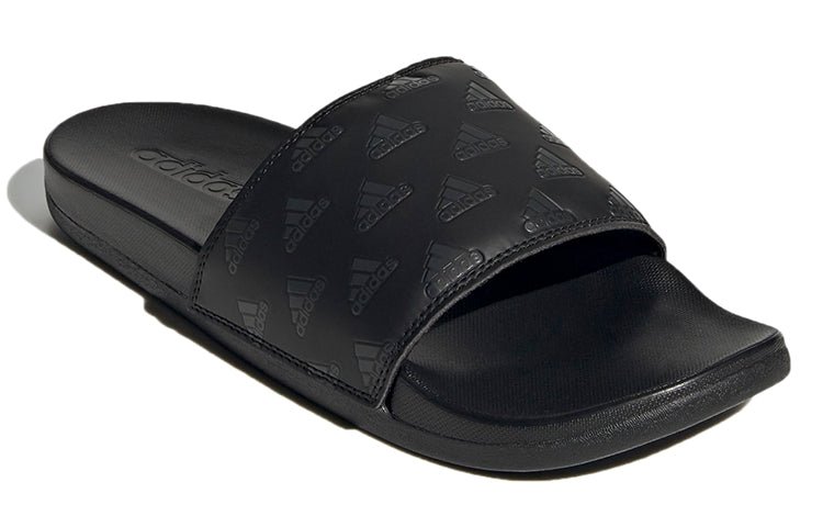 adidas Adilette Comfort Slide 'Repeat Logo - Black' GV9736 - Image 4