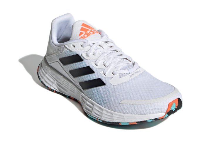 (GS) adidas Duramo SL 'White Pulse Aqua' GV9817 - Image 3