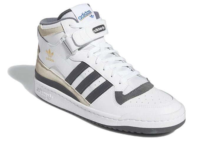 adidas Forum Mid 'White Grey' GW4371 - Image 3