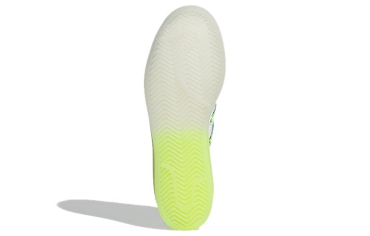 (WMNS) adidas originals Superstar 'White Yellow Green' GW4909 - Image 6