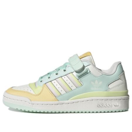 (WMNS) adidas originals Forum Low Premium 'White Blue Yellow' GW4919