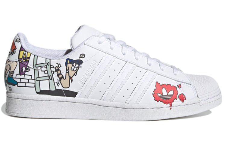 adidas Originals Superstar Sneakers 'Off White' GW5782 - Image 3