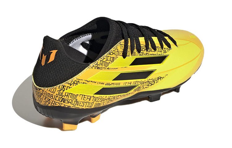 (GS) adidas X Speedflow Messi.3 'Yellow Black' GW7420 - Image 3