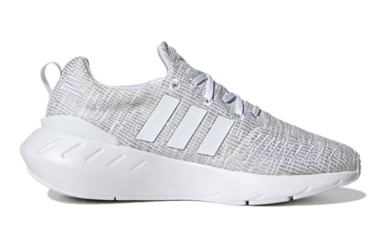(GS) adidas Swift Run 22 'White Grey' GW8175 - Image 2