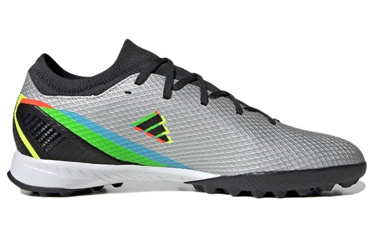 adidas X Speedportal.3 TF 'Silver Metallic Black' GW8486 - Image 2