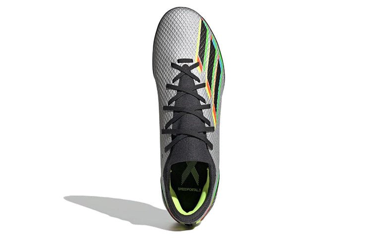adidas X Speedportal.3 TF 'Silver Metallic Black' GW8486 - Image 5