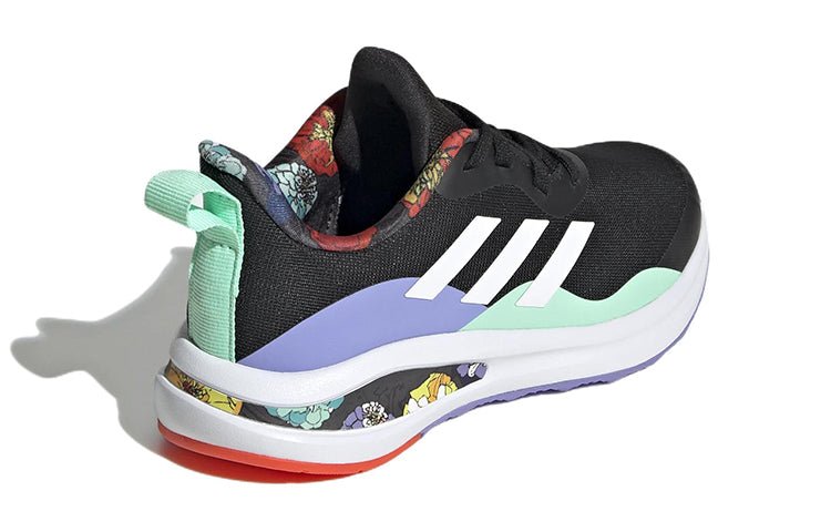(GS) adidas FortaRun 'Floral - Black Pulse Mint' GW8729 - Image 4