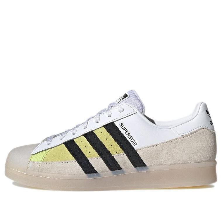 adidas originals Superstar Shoes 'White Khaki ' GX2887