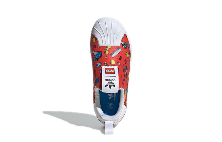 (GS) adidas LEGO x Superstar 360 'All Over Print' GX3286 - Image 5