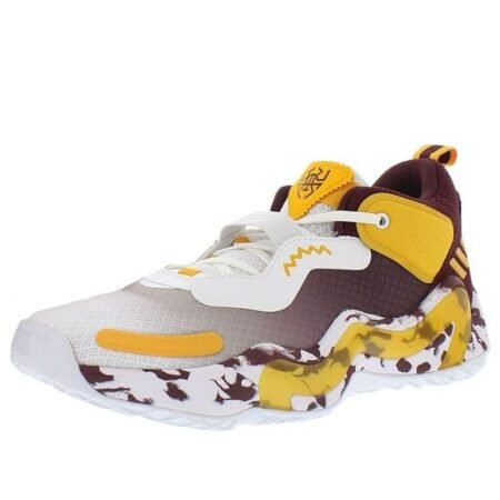 adidas DON Issue 3 'White Maroon Gold' GX3468