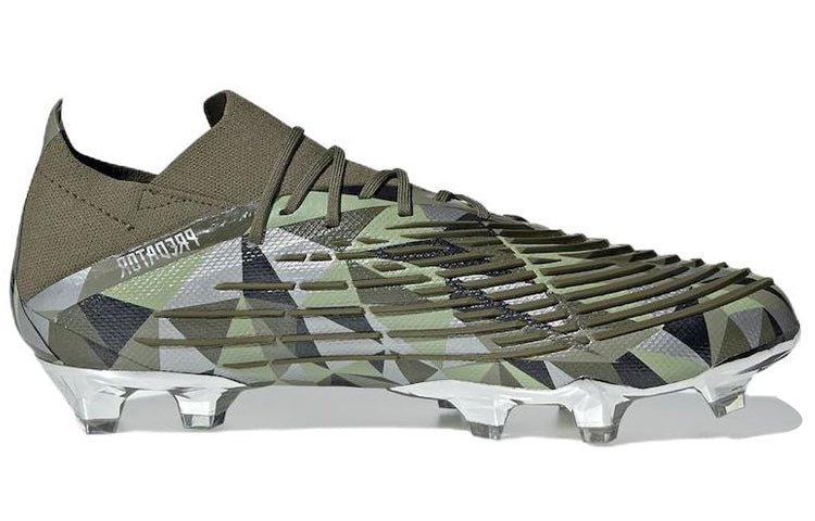 adidas x Swarovski Predator Edge.1 FG 'Focus Olive Crystal' GX3910 - Image 2