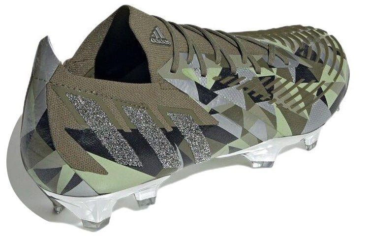 adidas x Swarovski Predator Edge.1 FG 'Focus Olive Crystal' GX3910 - Image 4