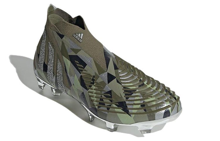 adidas x Swarovski Predator Edge+ FG 'Focus Olive Crystal' GX3913 - Image 3