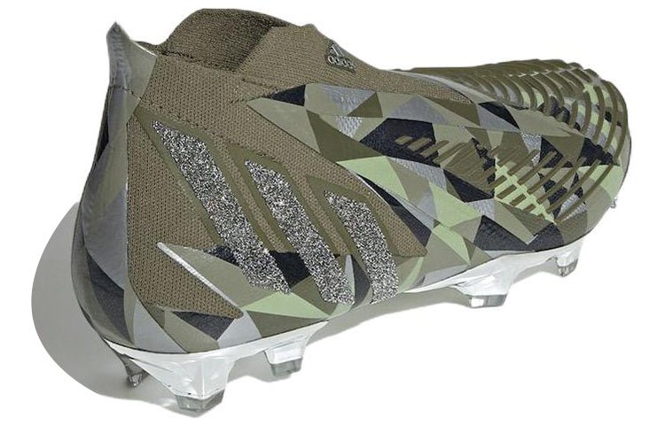 adidas x Swarovski Predator Edge+ FG 'Focus Olive Crystal' GX3913 - Image 4