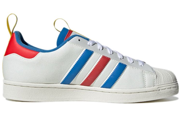 Tony s Chocolonely x adidas originals Unisex Superstar Low-Top Sneakers White GX4712 - Image 2