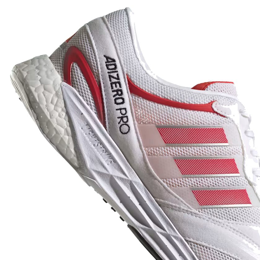 adidas Adizero Adios Pro V1 DNA 'White Solar Red' GX5081 - Image 4