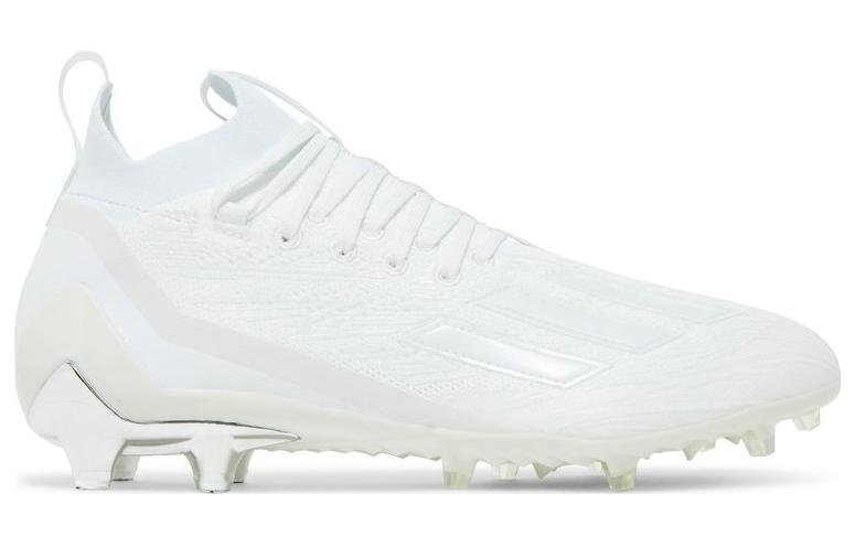 adidas Adizero Primeknit Cleats 'White Silver Metallic' GX5420 - Image 2