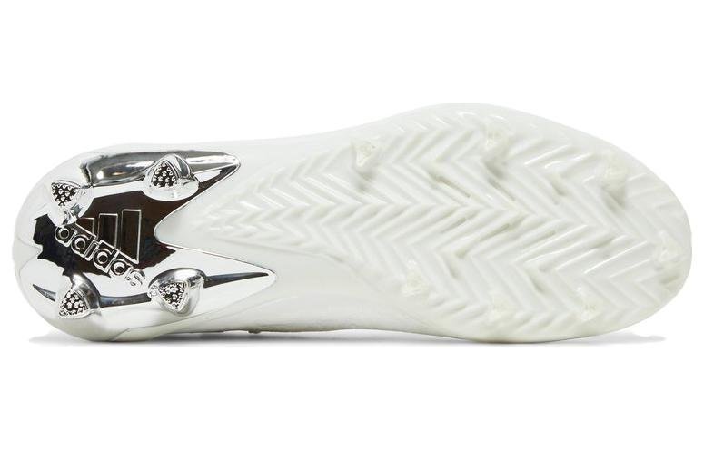 adidas Adizero Primeknit Cleats 'White Silver Metallic' GX5420 - Image 5