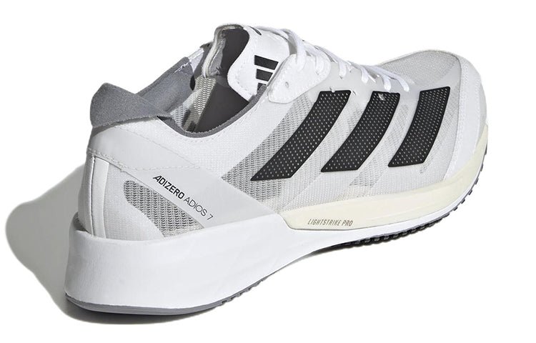 (WMNS) adidas Adizero Adios 7 'White Black' GX6648 - Image 4