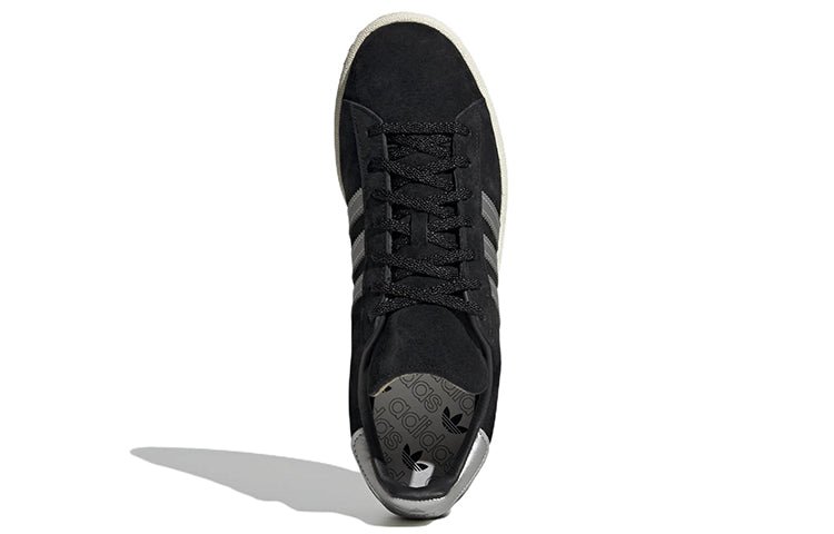 adidas Campus 'Black Metallic Silver' GX7330 - Image 5
