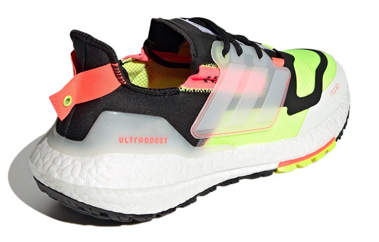 adidas Ultraboost 22 C.RDY 'Black White Yellow' GX8031 - Image 4