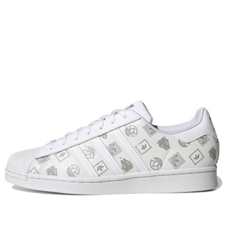 adidas originals Unisex Superstar Sneakers Silver/Grey GX8413