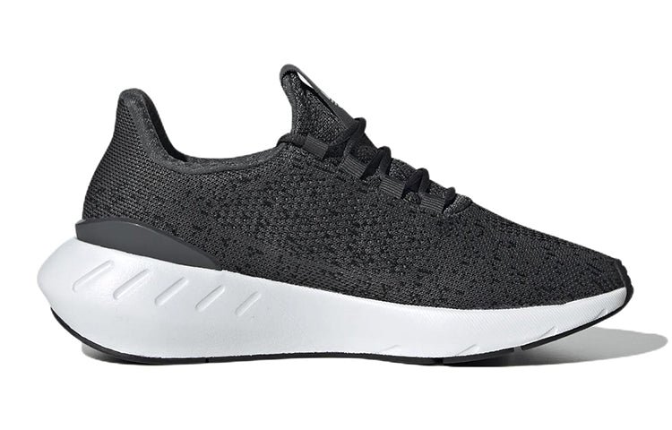 (GS) adidas Swift Run 22 'Grey Black' GX9204 - Image 2