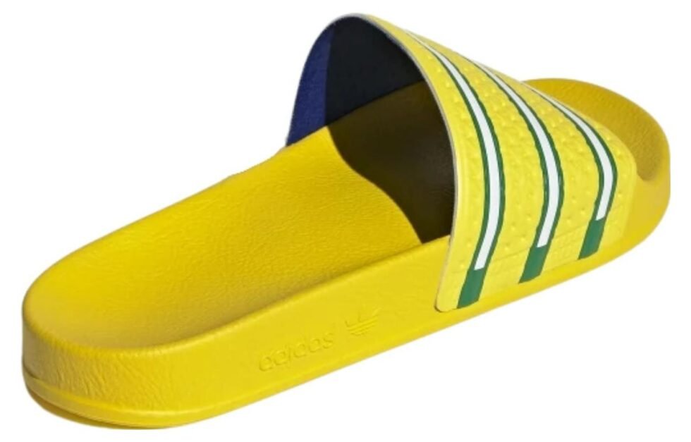 adidas Adilette Slide 'Team Yellow Green' GX9895 - Image 3