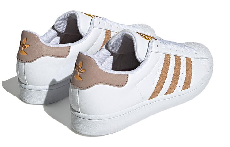 adidas originals Superstar 'White Brown' GY0013 - Image 4