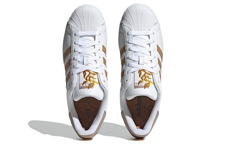 adidas originals Superstar 'White Brown' GY0013 - Image 5