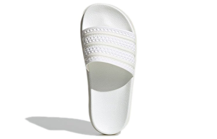 (WMNS)adidas Adilette Bonega Slides 'Triple White' GY0886 - Image 6