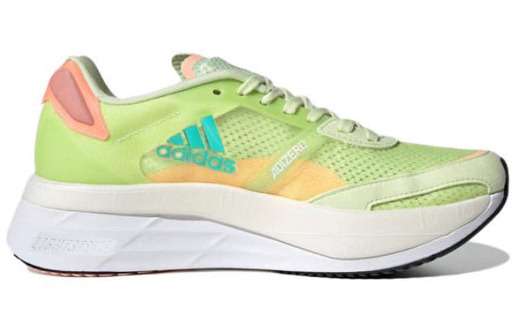 (WMNS) adidas Adizero Boston 10 'Almost Lime Mint Rush' GY0906 - Image 2