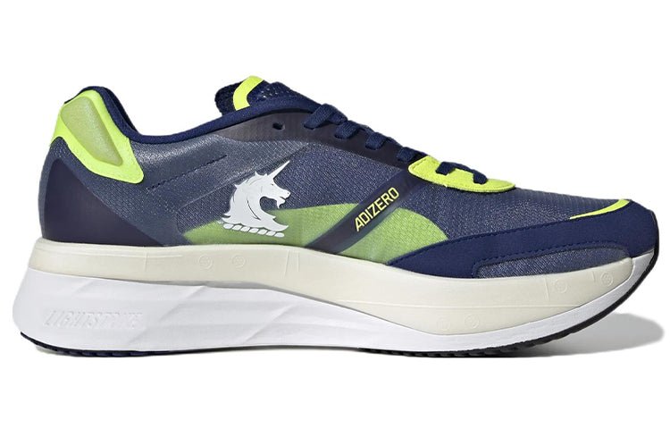 adidas Adizero Boston 10 'Victory Blue Solar Yellow' GY0929 - Image 2
