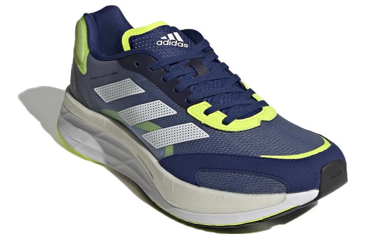 adidas Adizero Boston 10 'Victory Blue Solar Yellow' GY0929 - Image 3