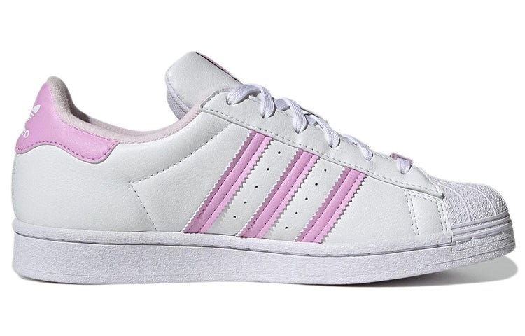 (WMNS) adidas Superstar Her Vegan 'White / Bliss Lilac' GY1900 - Image 2